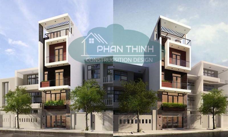 thiết kế nhà đẹp hiện đại Quảng Ninh