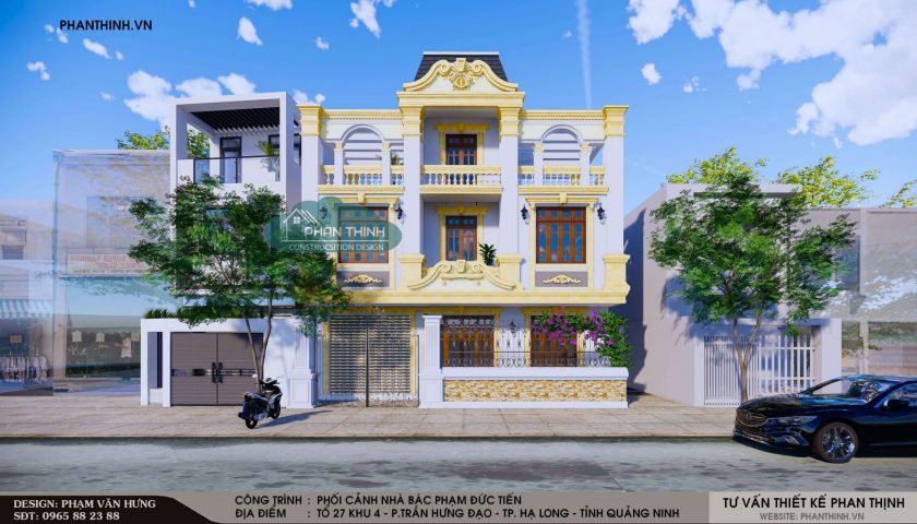 Phối cảnh biệt thự