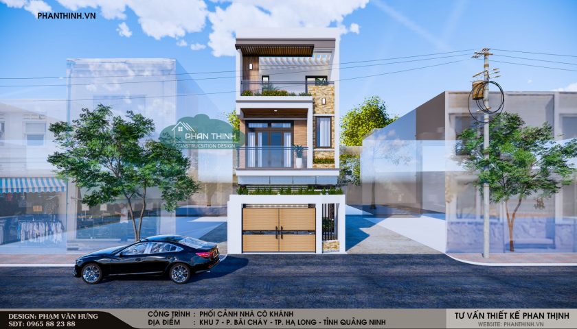 Phối cảnh nhà cô khánh