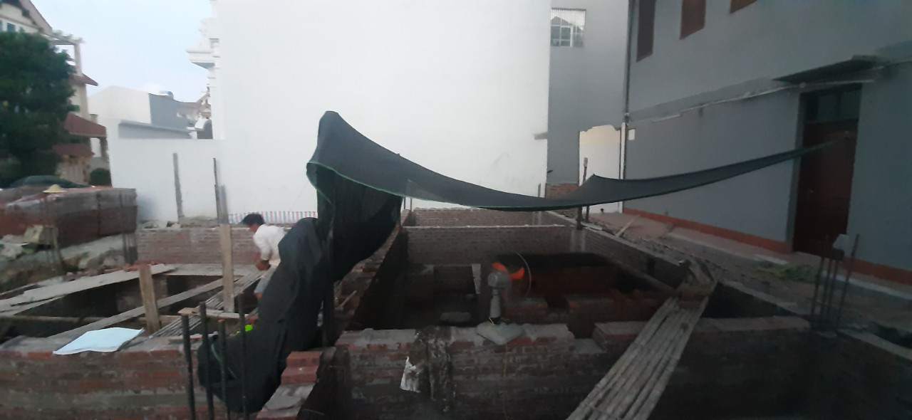 Ảnh giai đoạn thi công phần móng.