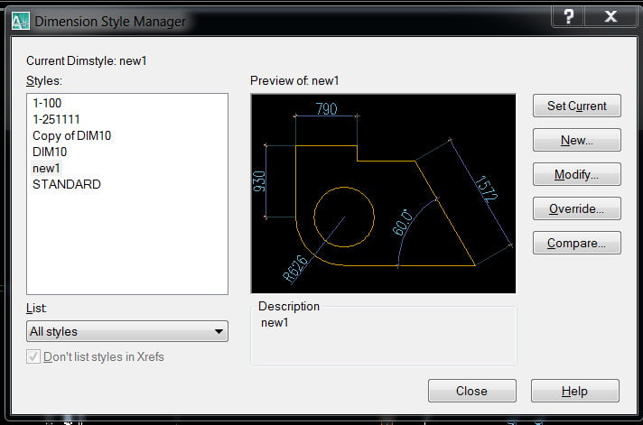 Chỉnh dim trong cad, cách chỉnh tỷ lệ dim autocad nhanh và hiệu quả