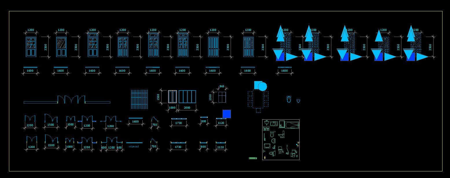 Thư Viện Block Thuộc Tính Trong Cad , Cách Tạo Block Động Trong Cad