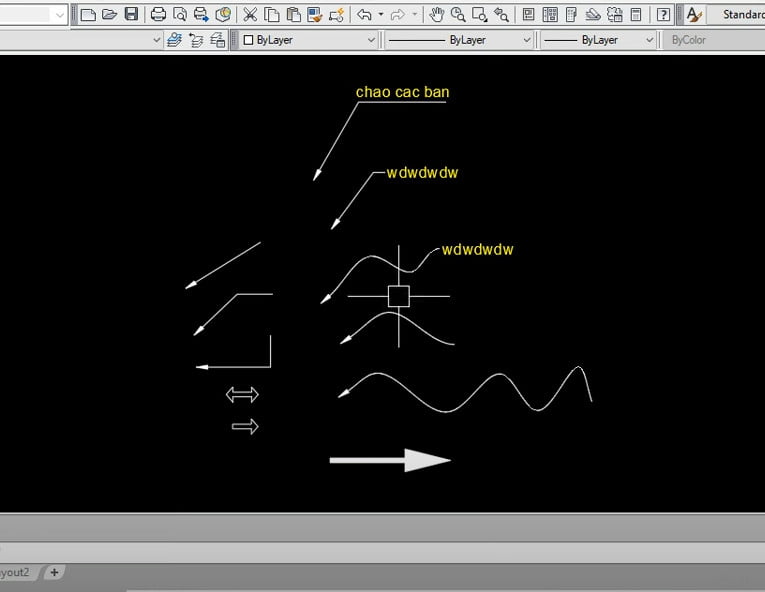 Thật đơn giản để chỉnh lệnh vẽ mũi tên trong AutoCAD, chỉ với vài bước thao tác nhỏ và sử dụng 1 số phím tắt, bạn đã có thể tạo ra những đường mũi tên thuận tiện và dễ nhìn.