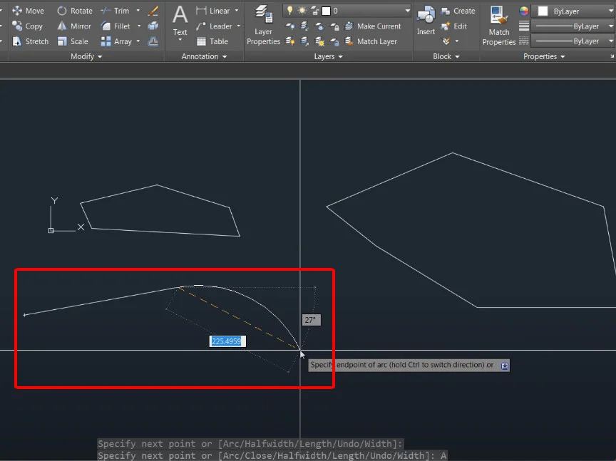 Vẽ đường cong bằng Polyline Vẽ đường cong bằng Polyline