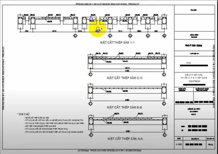 Xem trước bản vẽ Preview trước khi in Xem trước bản vẽ Preview trước khi in