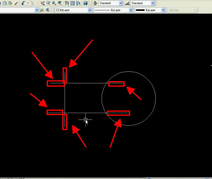 Lệnh Cắt Trong Cad, Cách Sử Dụng Lệnh Trim Để Cắt Đối Tượng Trong Cad