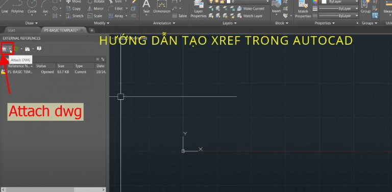 Cách phá xref trong cad, hướng dẫn tạo và phá xref trong autocad