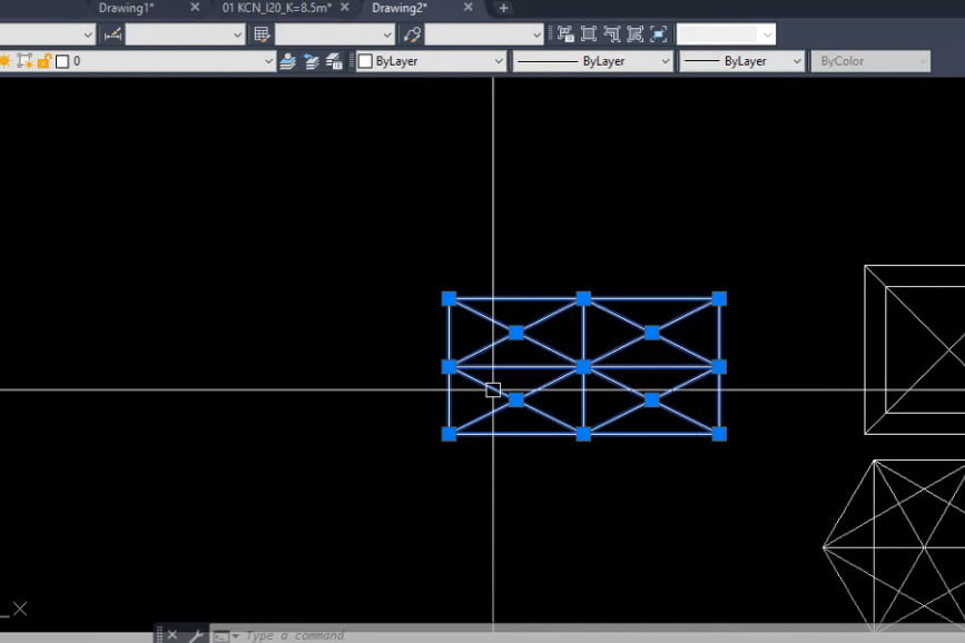 Bỏ chọn đối tượng trong cad