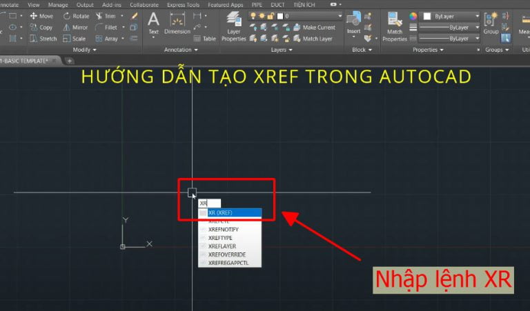 Cách phá xref trong cad, hướng dẫn tạo và phá xref trong autocad