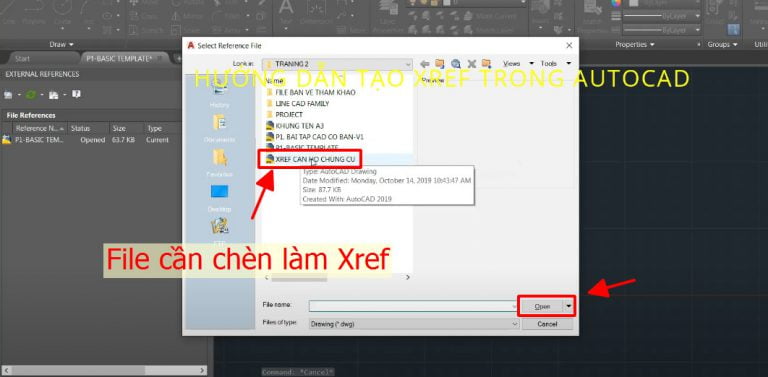Cách phá xref trong cad, hướng dẫn tạo và phá xref trong autocad