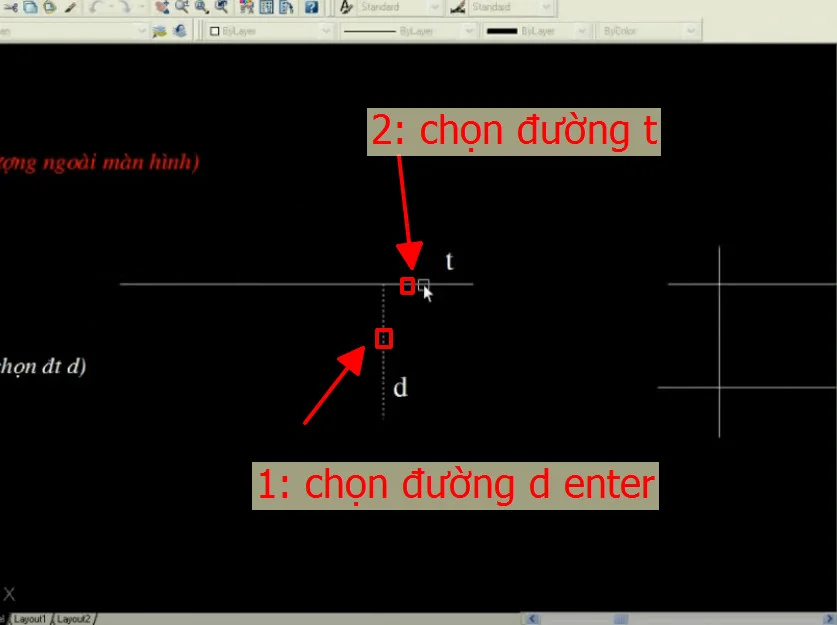 Sử dụng lệnh cắt trong autocad Sử dụng lệnh cắt trong autocad