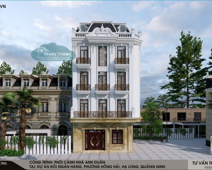 Biệt thự 5 tầng tân cổ điển đẹp ở Hạ Long Quảng Ninh