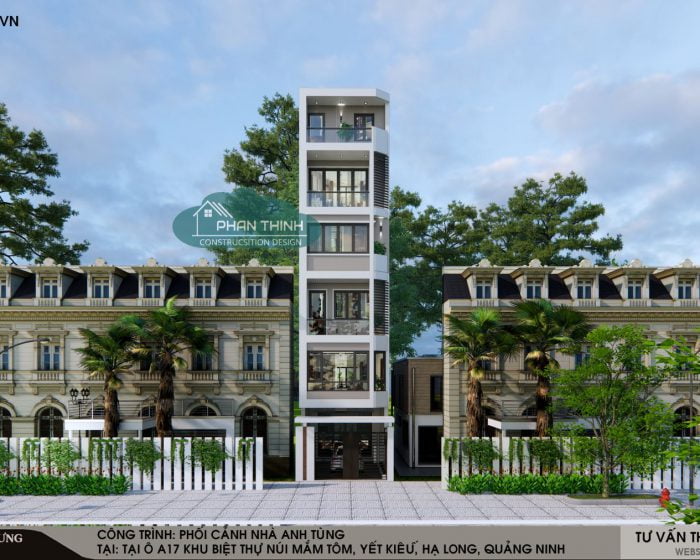 Phối cảnh nhà anh Tùng