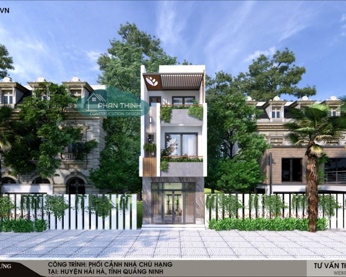 Phối cảnh nhà chú hạng