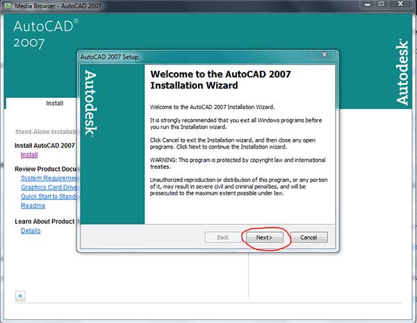  Cách cài đặt autocad 2007 trên win 7 - Hướng dẫn đơn giản và hiệu quả