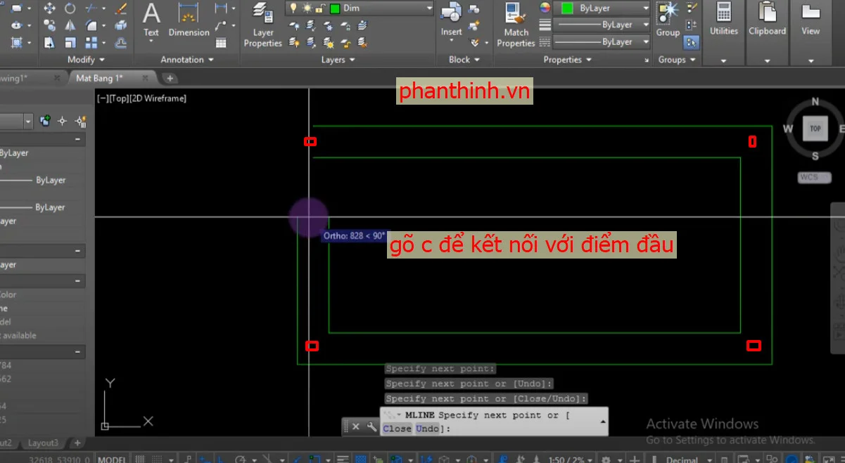 Chọn những điểm nhằm vẽ Mline Chọn những điểm nhằm vẽ Mline
