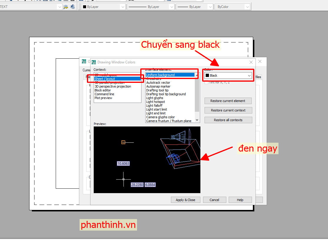 Bạn đang sử dụng AutoCad để thiết kế sản phẩm của mình? Hãy truy cập vào hình ảnh này để xem Video hướng dẫn thú vị về cách sử dụng Layout và tạo ra màu đen tuyệt đẹp cho sản phẩm của bạn. Bạn sẽ cảm thấy rất hài lòng với các kỹ năng mới của mình và có thể áp dụng ngay vào công việc hằng ngày.