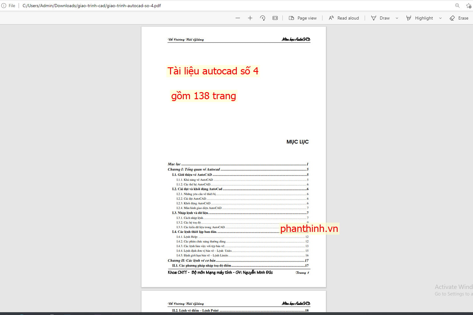 Tài liệu cad cơ bản số 4 Tài liệu cad cơ bản số 4