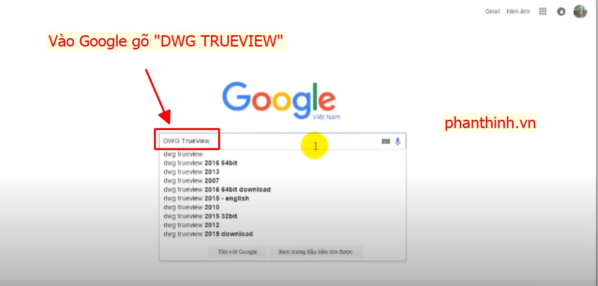 Các bạn vào Google gõ chữ "DWG TRUEVIEW" Các bạn vào Google gõ chữ "DWG TRUEVIEW"