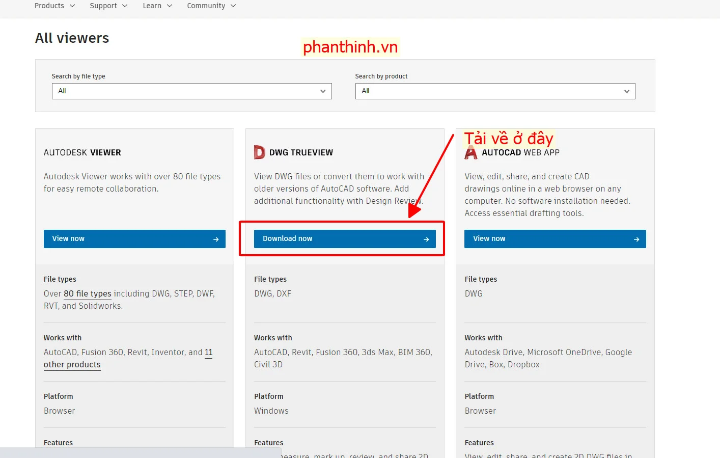 tải về DWG TRUEVIEW khi click chuột vào Download now tải về DWG TRUEVIEW khi click chuột vào Download now