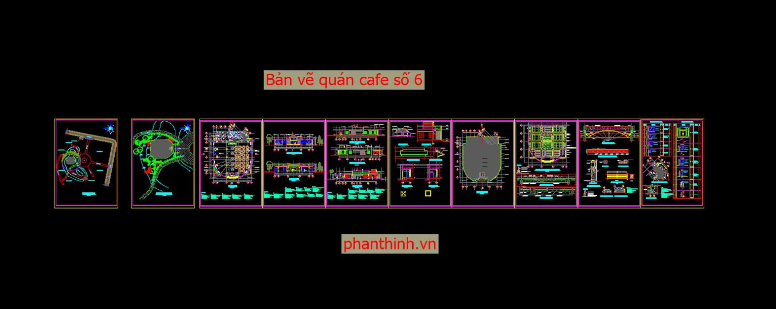 [#1] File cad quán cafe hiện đại với hơn +10 mẫu kiến trúc cafe
