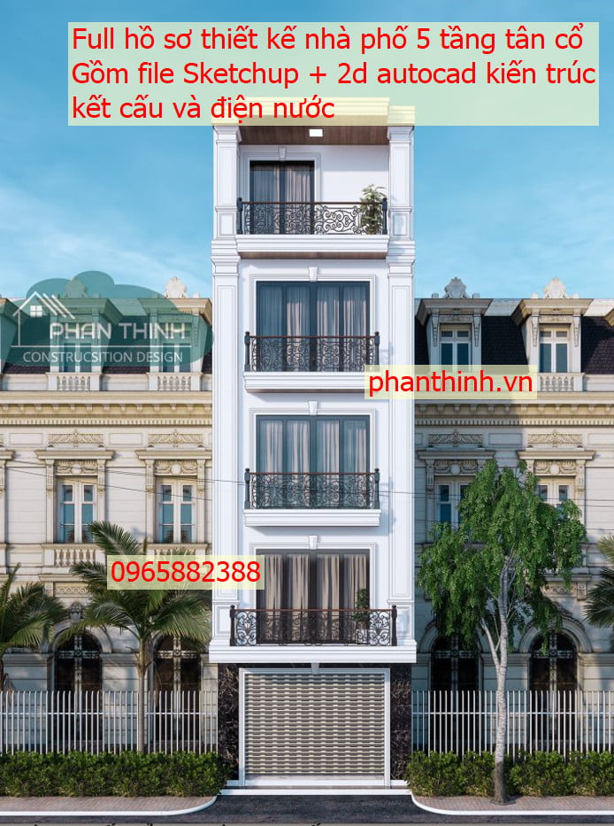 38+ Bản vẽ thiết kế nhà phố nhà ống 5 tầng tân cổ điển Cad Quảng Ninh sẽ giúp cho bạn có cái nhìn rõ nét về việc thiết kế ngôi nhà của mình. Hãy cùng xem và lựa chọn các mẫu nhà phố ống cổ điển xinh đẹp, để tạo nên không gian sống đẳng cấp và sang trọng cho gia đình.