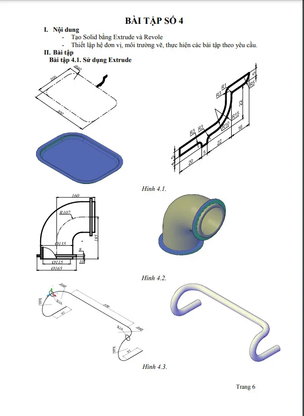 Bài tập cad số 4