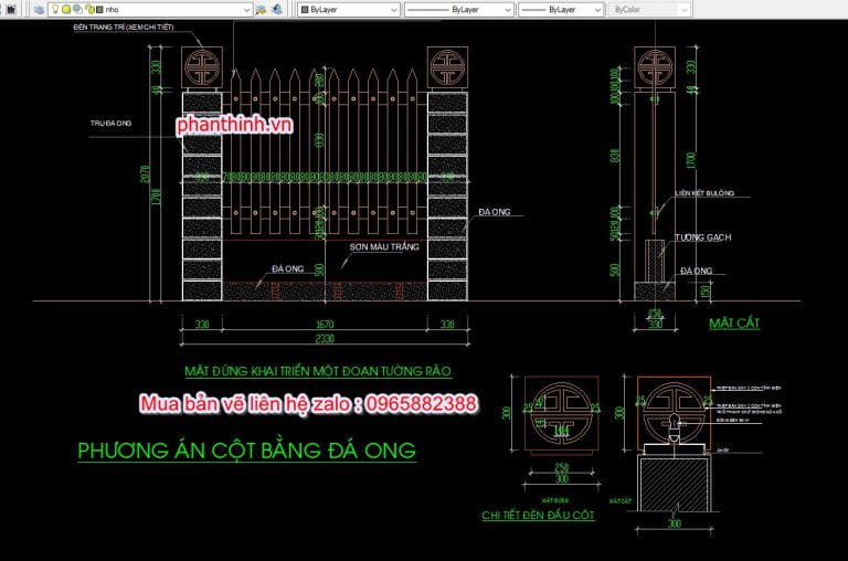 68+ Thư viện bản vẽ cổng hàng rào cad, cổng sắt, tường rào đẹp