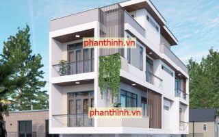 38 Bản vẽ thiết kế nhà phố nhà ống 3 tầng 2 mặt tiền autocad Quảng Ninh