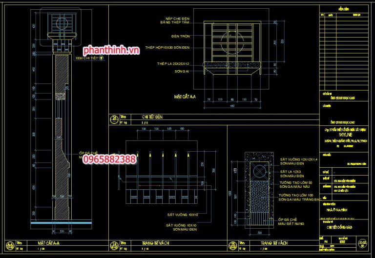 68+ Thư viện bản vẽ cổng hàng rào cad, cổng sắt, tường rào đẹp