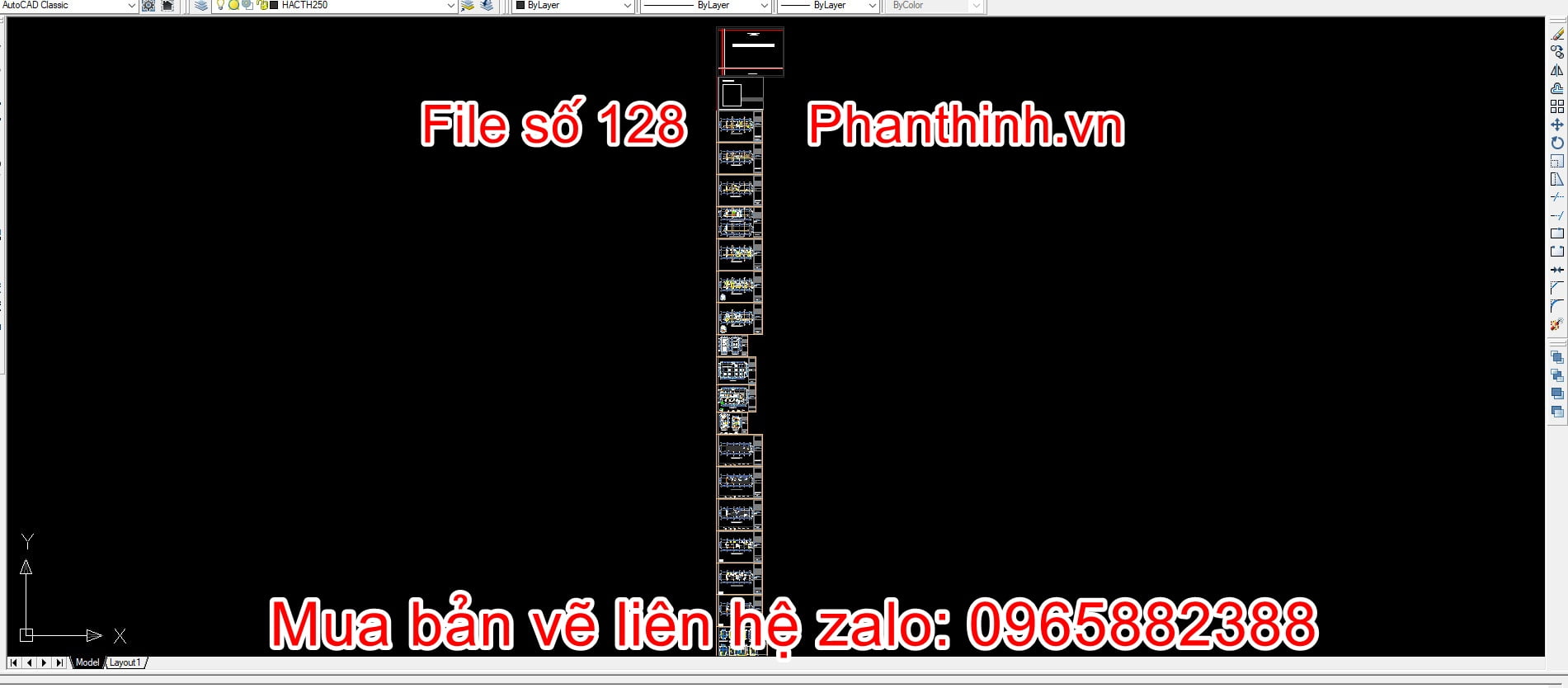 Tổng hợp bản vẽ phần kiến trúc.