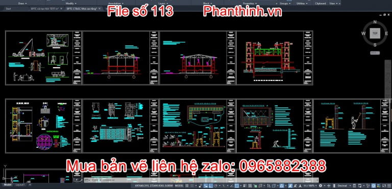 Bản vẽ + thuyết minh biện pháp thi công cải tạo sửa chữa