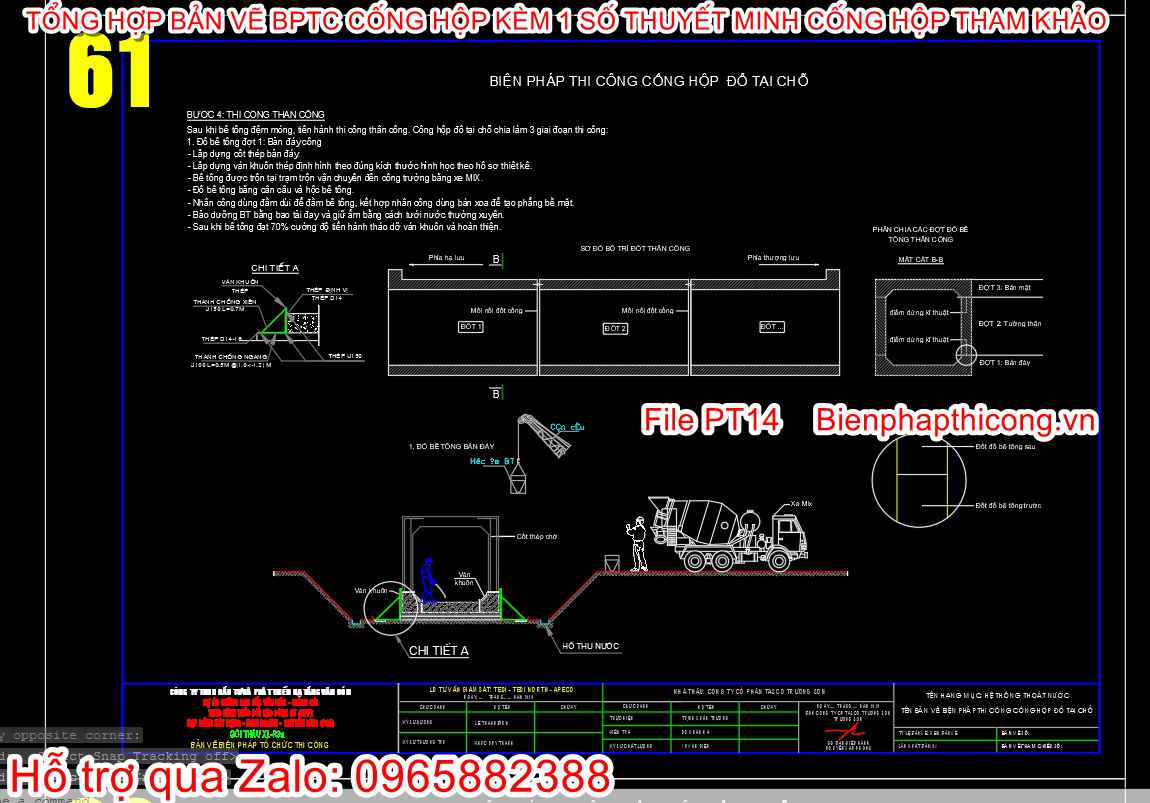 File cad bptc cống hộp đổ tại chỗ.