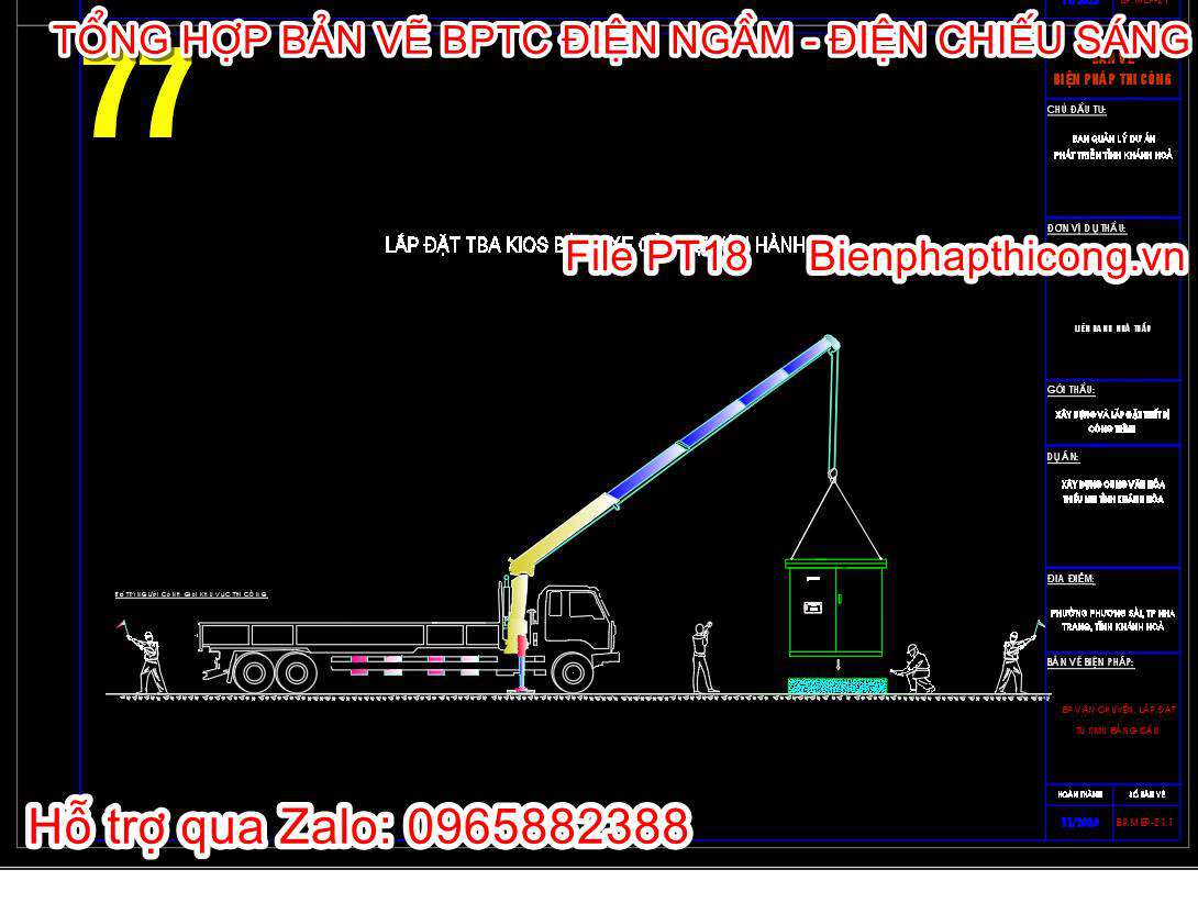 Lắp đặt trạm biến áp kios