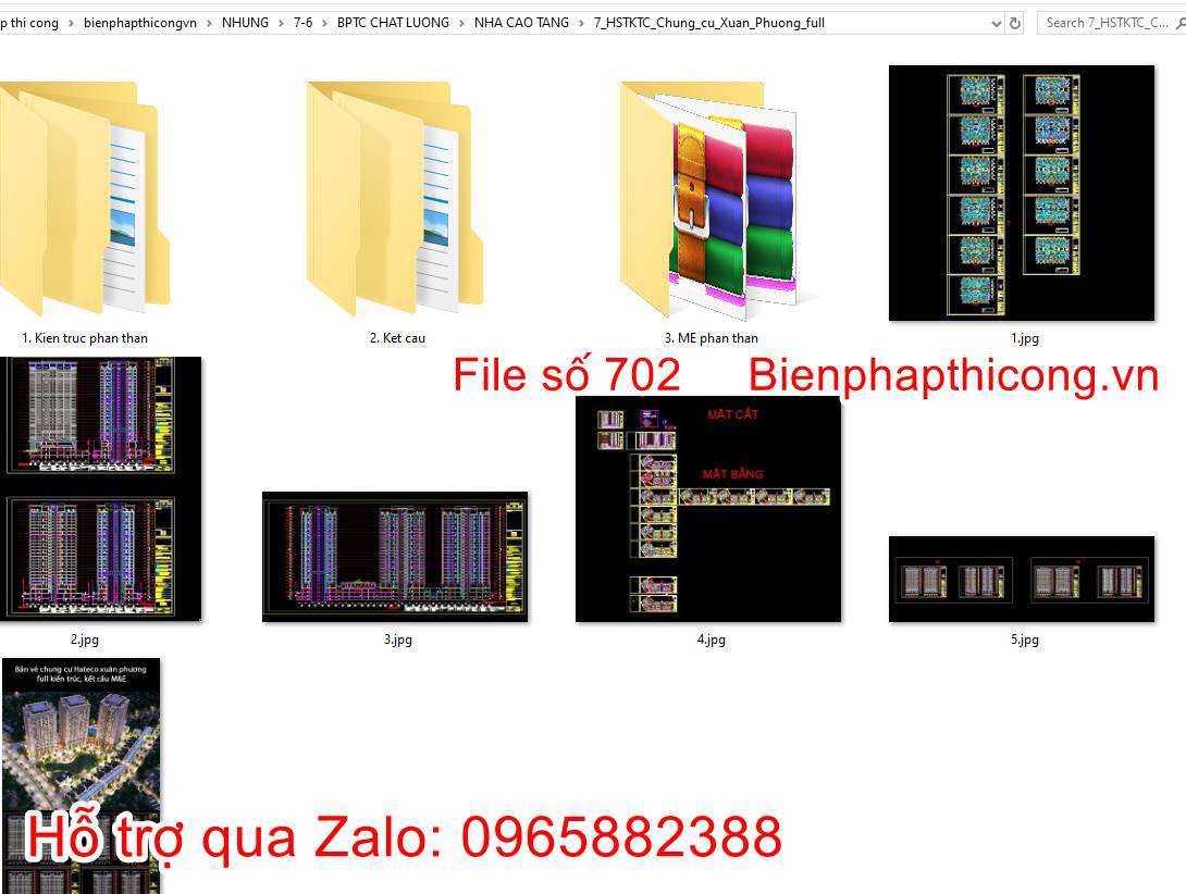 Tải bản vẽ thiết kế nhà chung cư 25 tầng cad