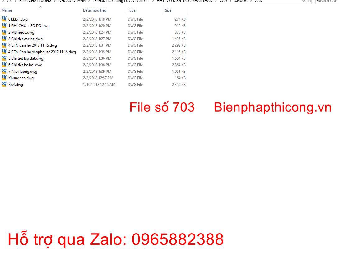 Bản vẽ thiết kế nước văn phòng khách sạn nhà ở.