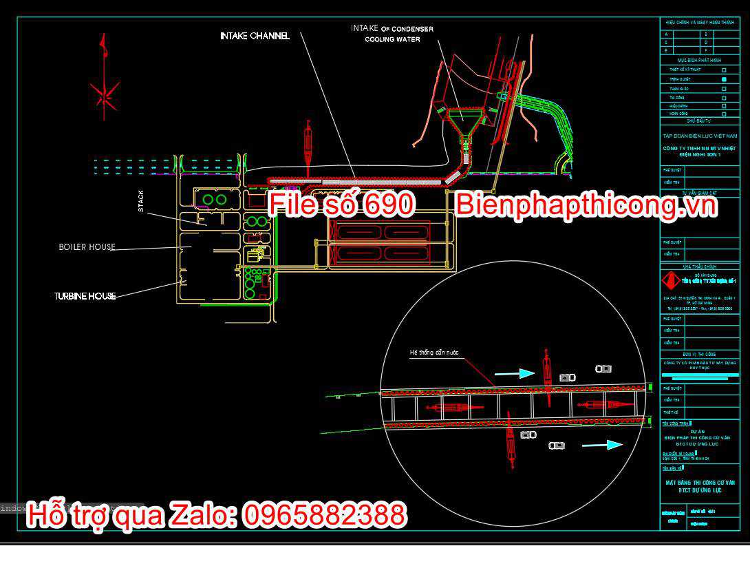 Bản vẽ bptc kênh thoát nước thải cad.