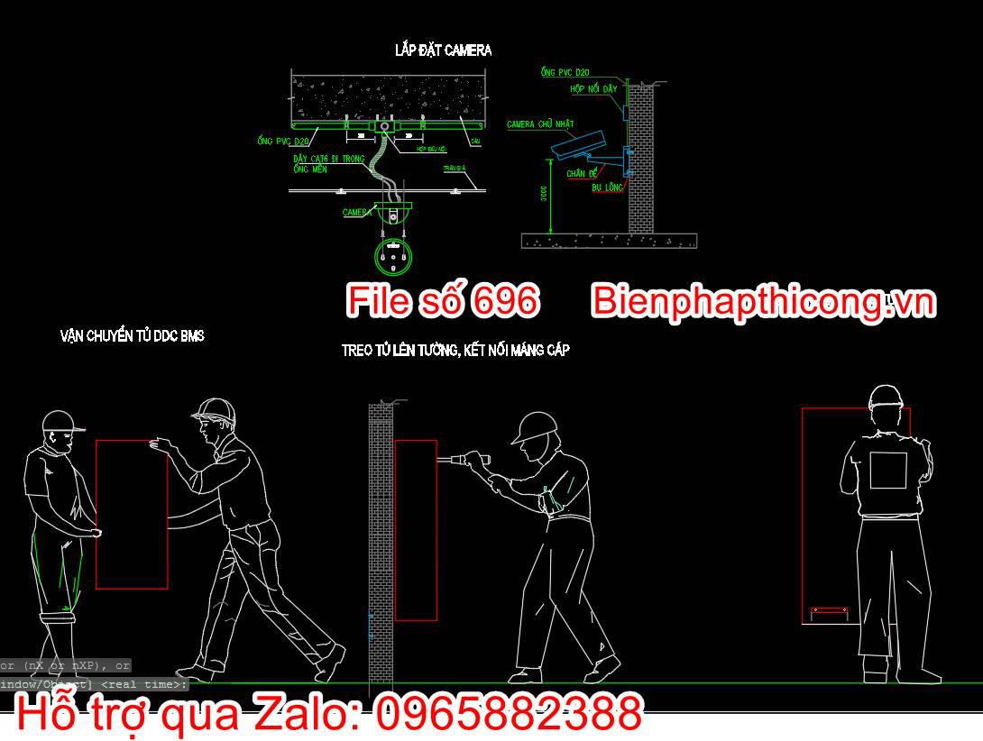 Vận chuyển lắp đặt tủ DDC BMS máng cáp