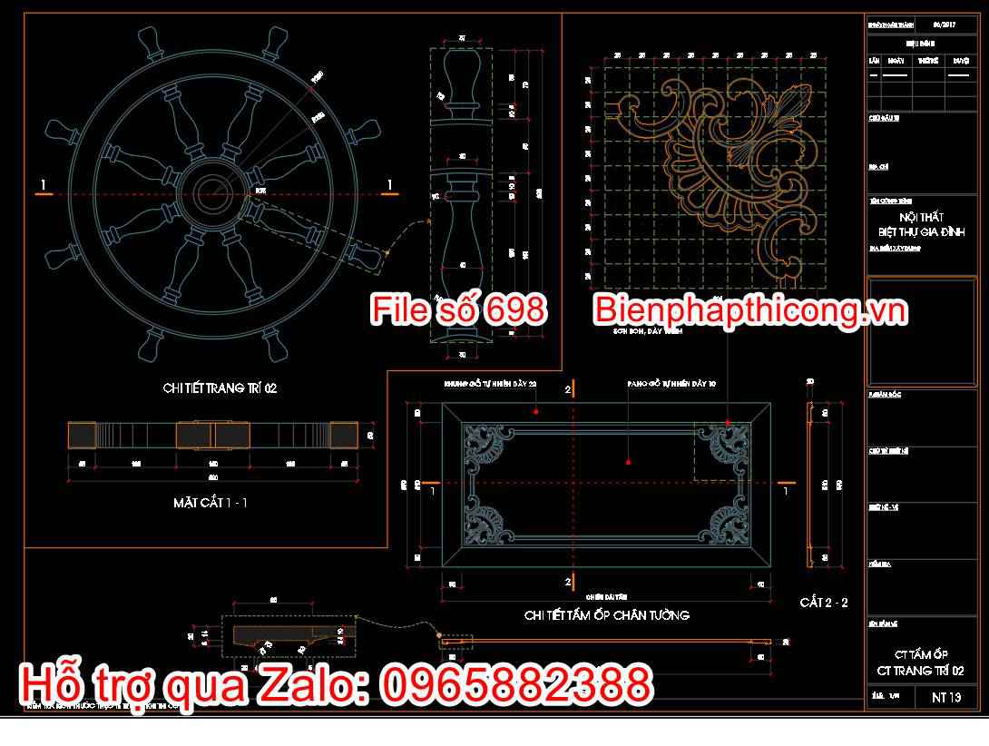 Bản vẽ thiết kế chi tiết trang trí phòng karaoke hay.