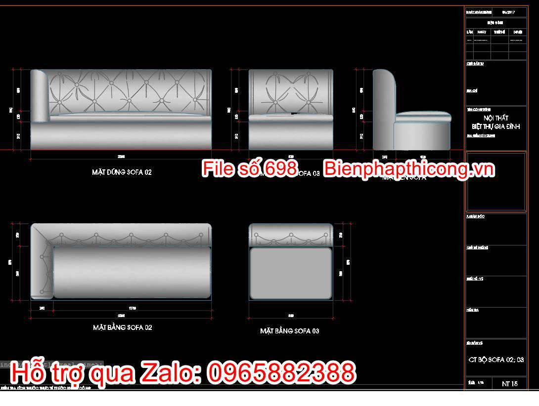 Bản vẽ ghế sofa cad phòng karaoke mini