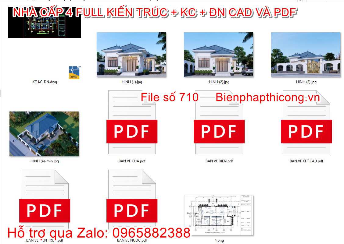 Tải bản vẽ thiết kế nhà cấp 4 120m2 3 ngủ mái nhật cad pdf