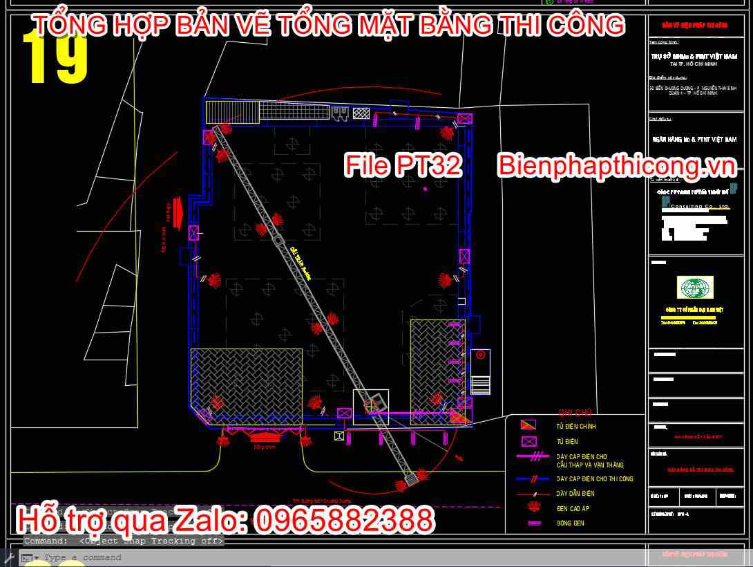 Mặt bằng bố trí điện thi công cad.