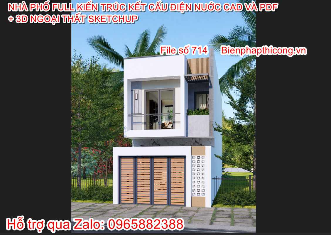 Hstk nhà phố 2 tầng mặt tiền rộng 5m đẹp hiện đại.