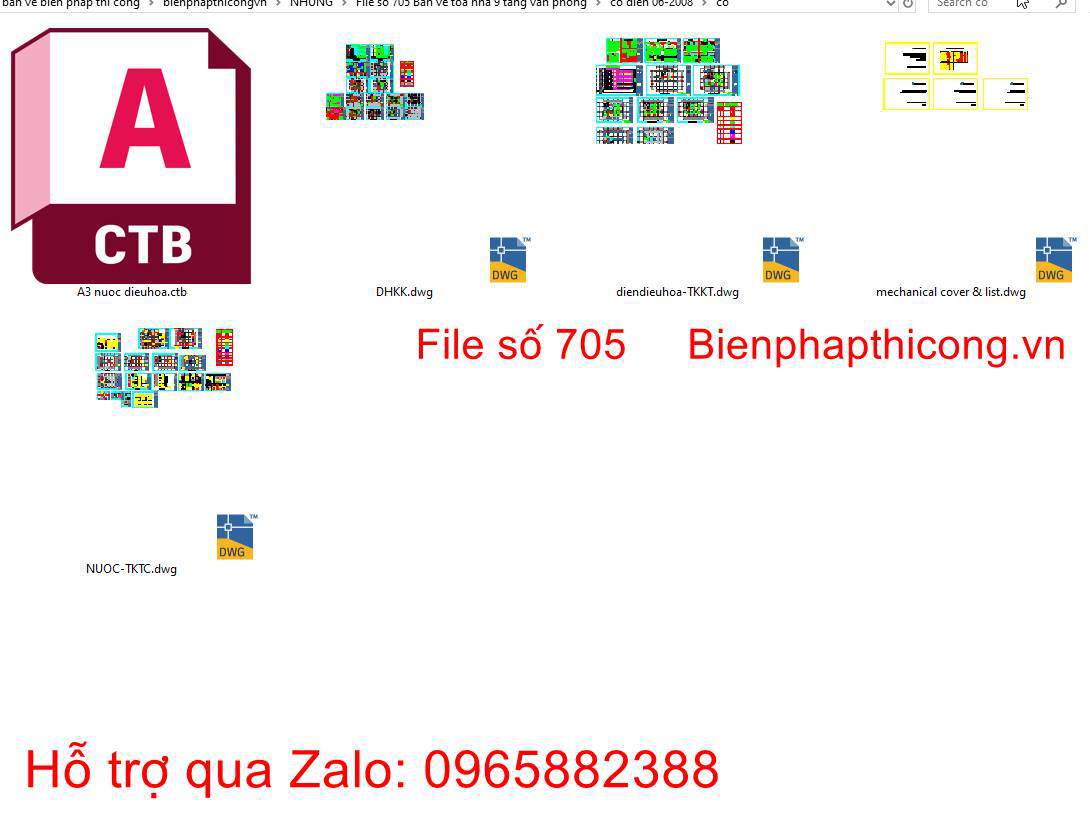 Bản vẽ thiết kế điều hòa không khí văn phòng thương mại cad.