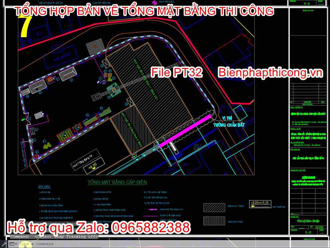 Bản vẽ tổng mặt bằng cấp điện cad.