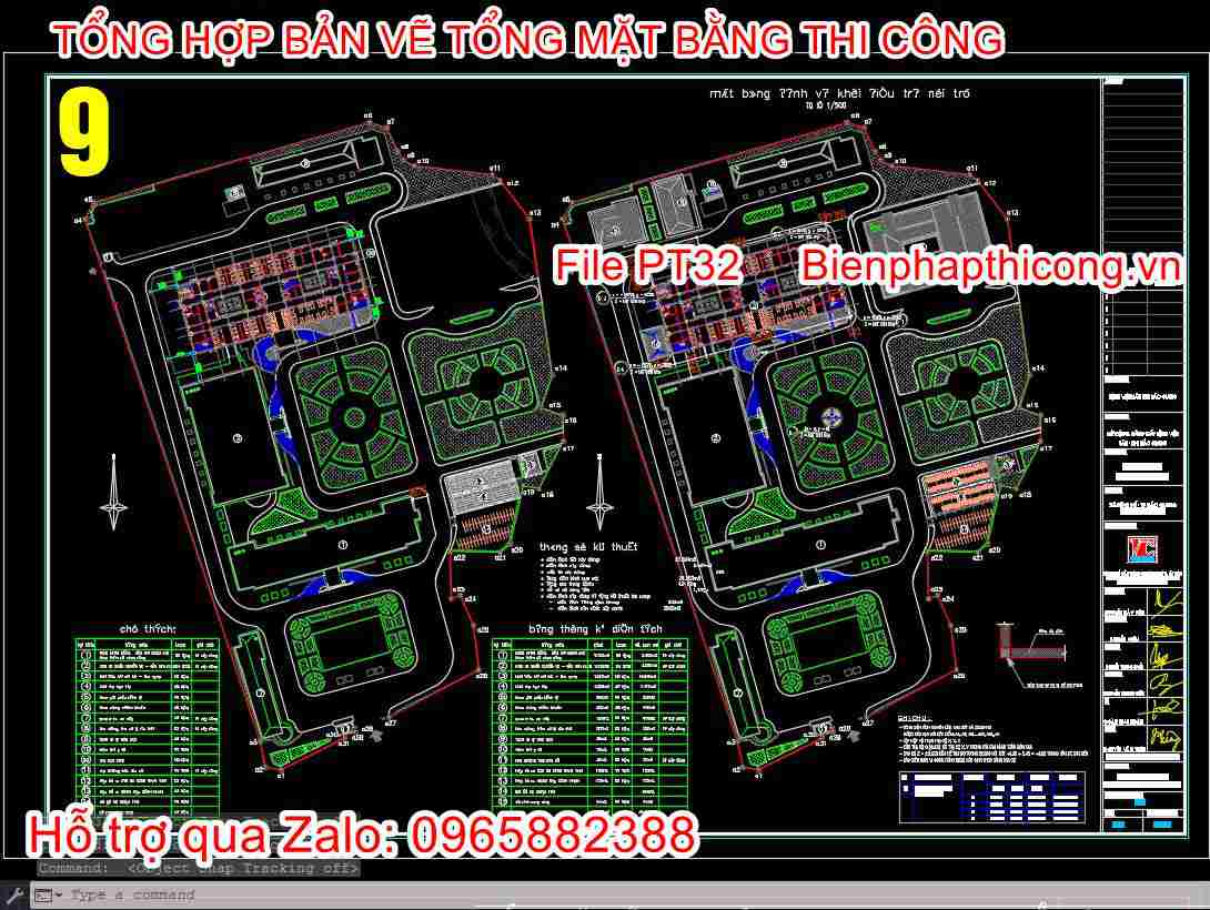 Mặt bằng tổng thể mặt bằng định vị công trình cad.