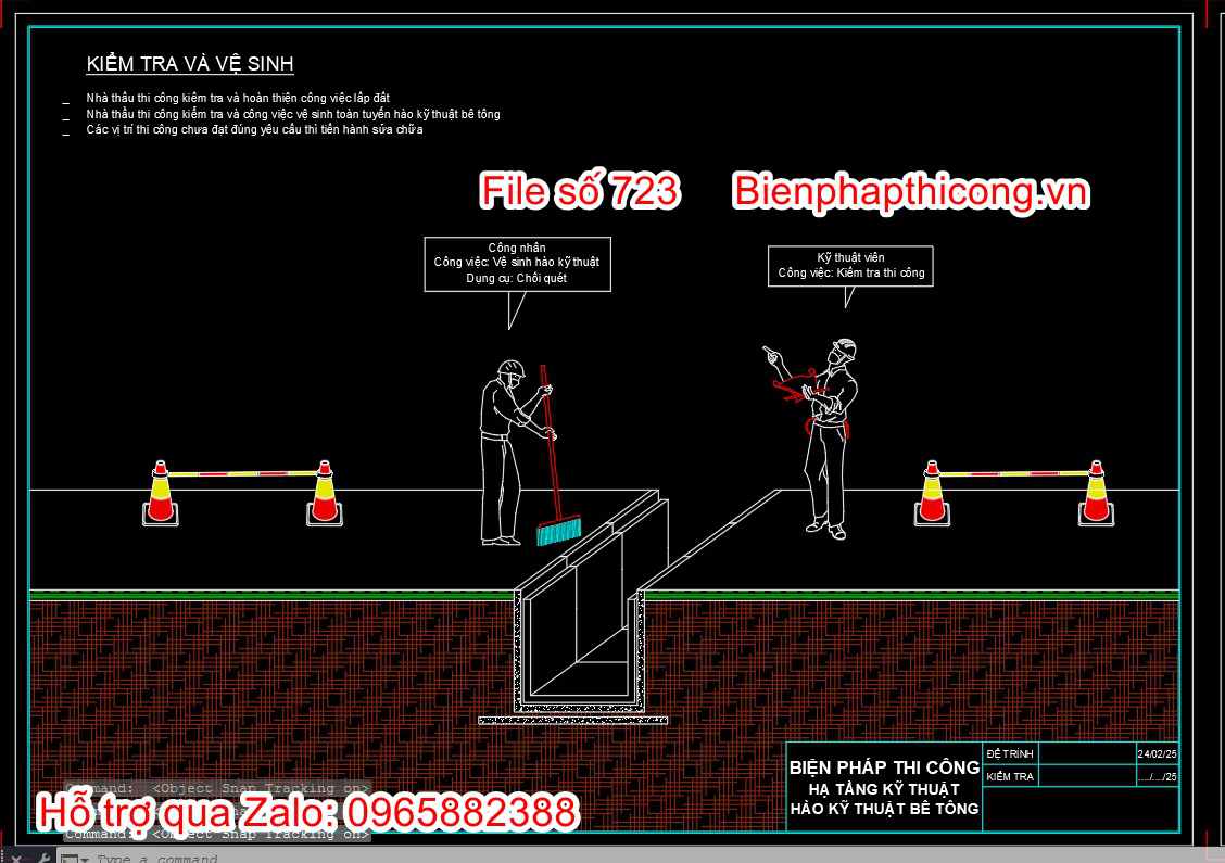 Kiểm tra và vệ sinh.