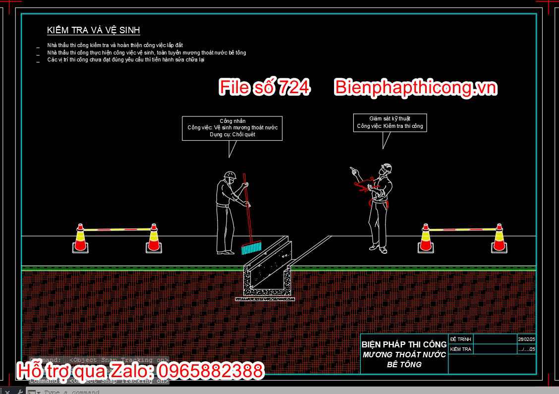 Kiểm tra và vệ sinh.