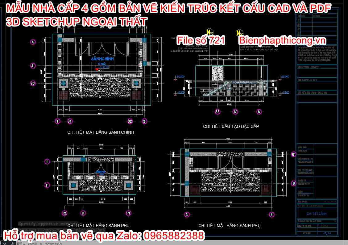 Hstk nhà cấp 4 3 ngủ 130m2 đẹp.