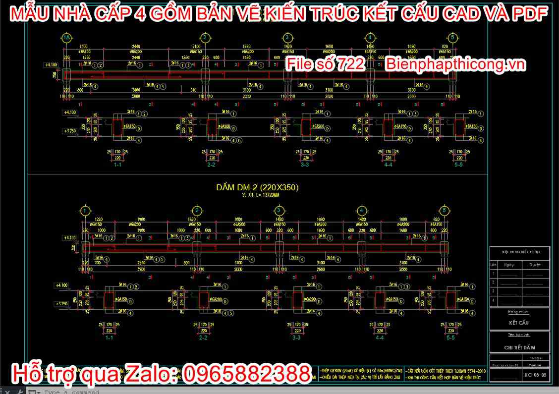 Bản vẽ thiết kế chi tiết kết cấu nhà mái nhật.